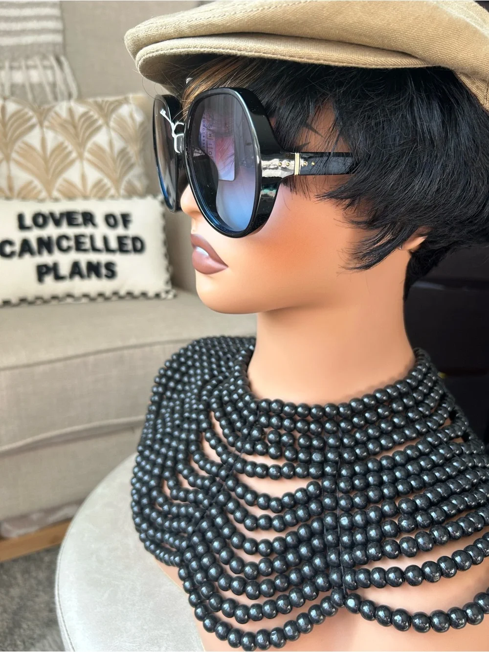 ✨NEW Oversized Gradient Black Sunglasses